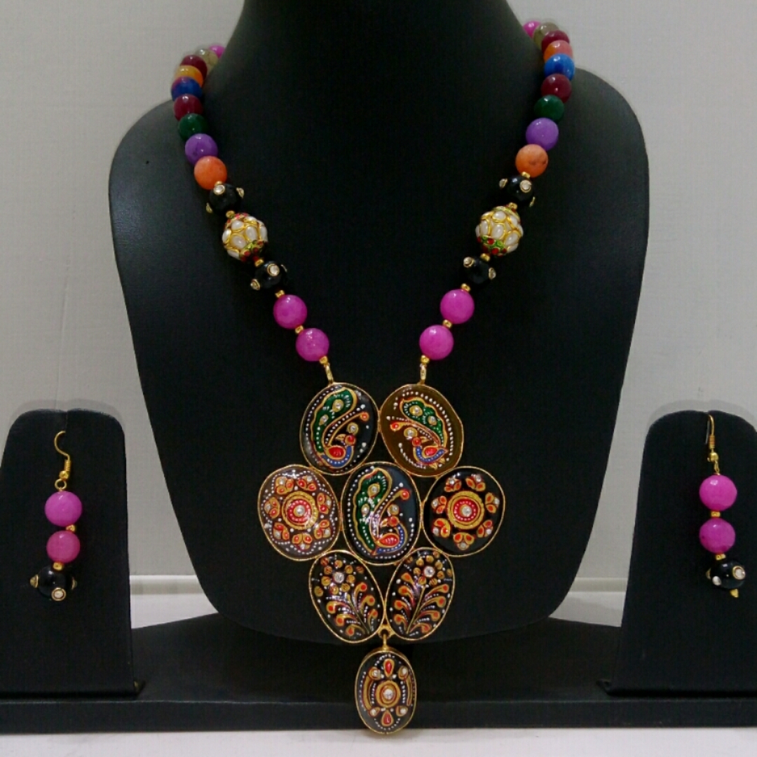 Multicolour Antique pandent set No.140