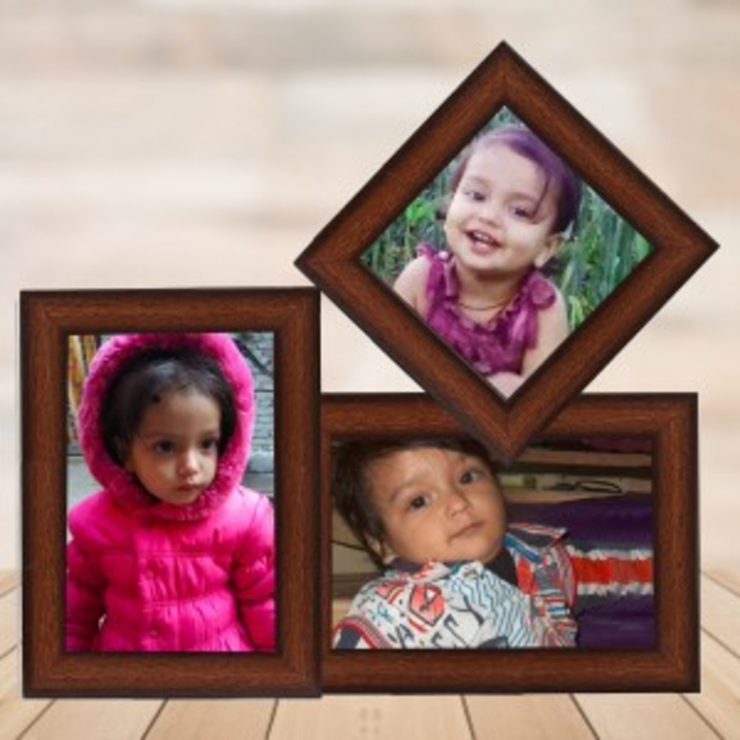 Personalised Wooden photo Frame 