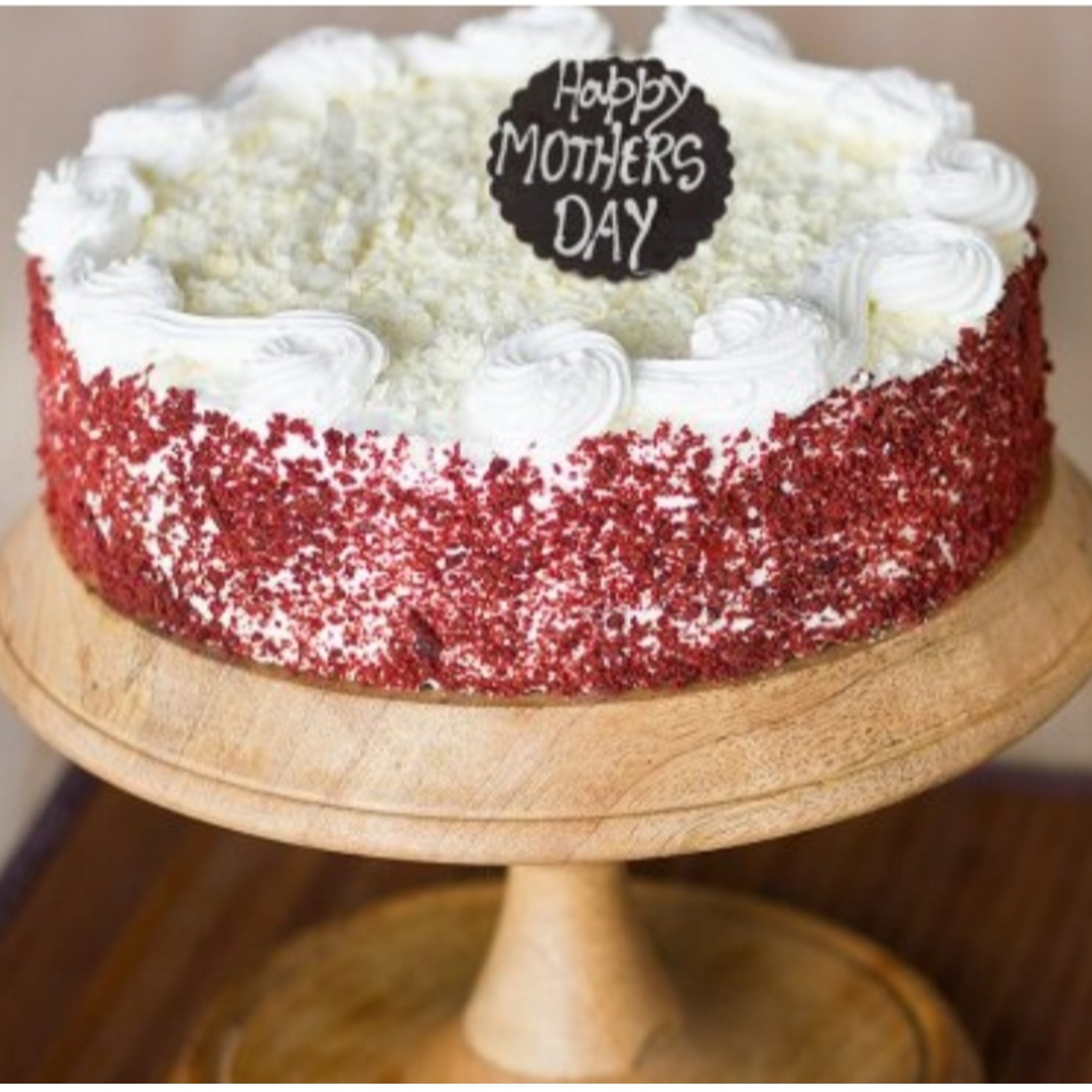 White Forest red velvet cake 1/2