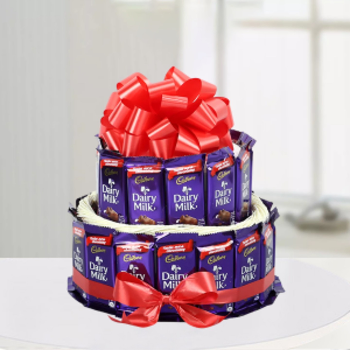 Two Layer Dairy Milk Arrangement