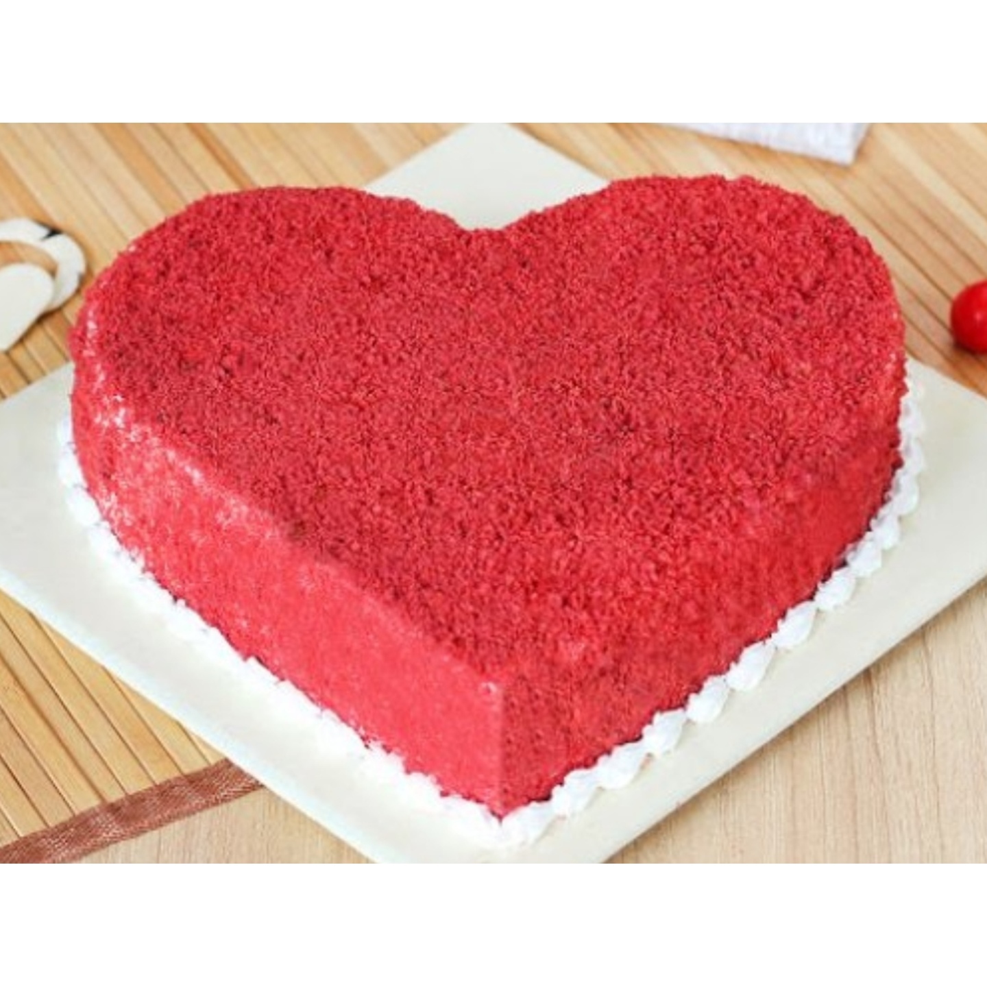 Red velvet Heart Shape 