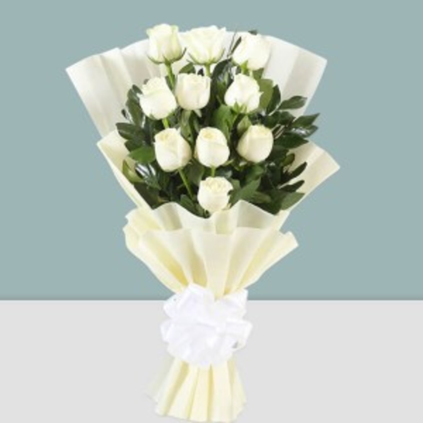 White Roses Bouquet