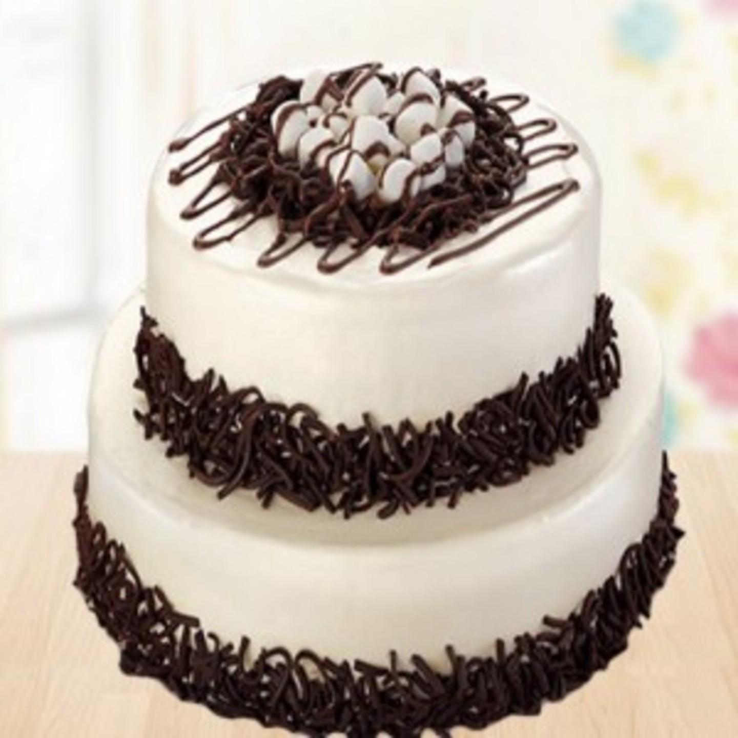 2 tier chocochips cake 2 kg 