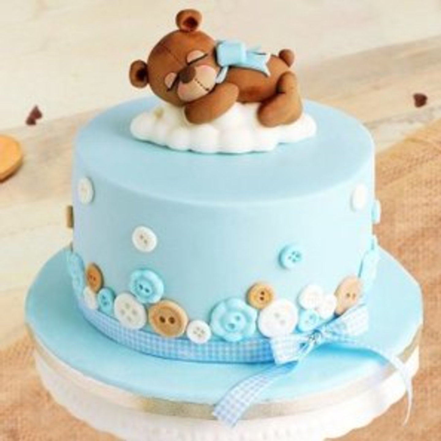 Sleepy Bear Cake