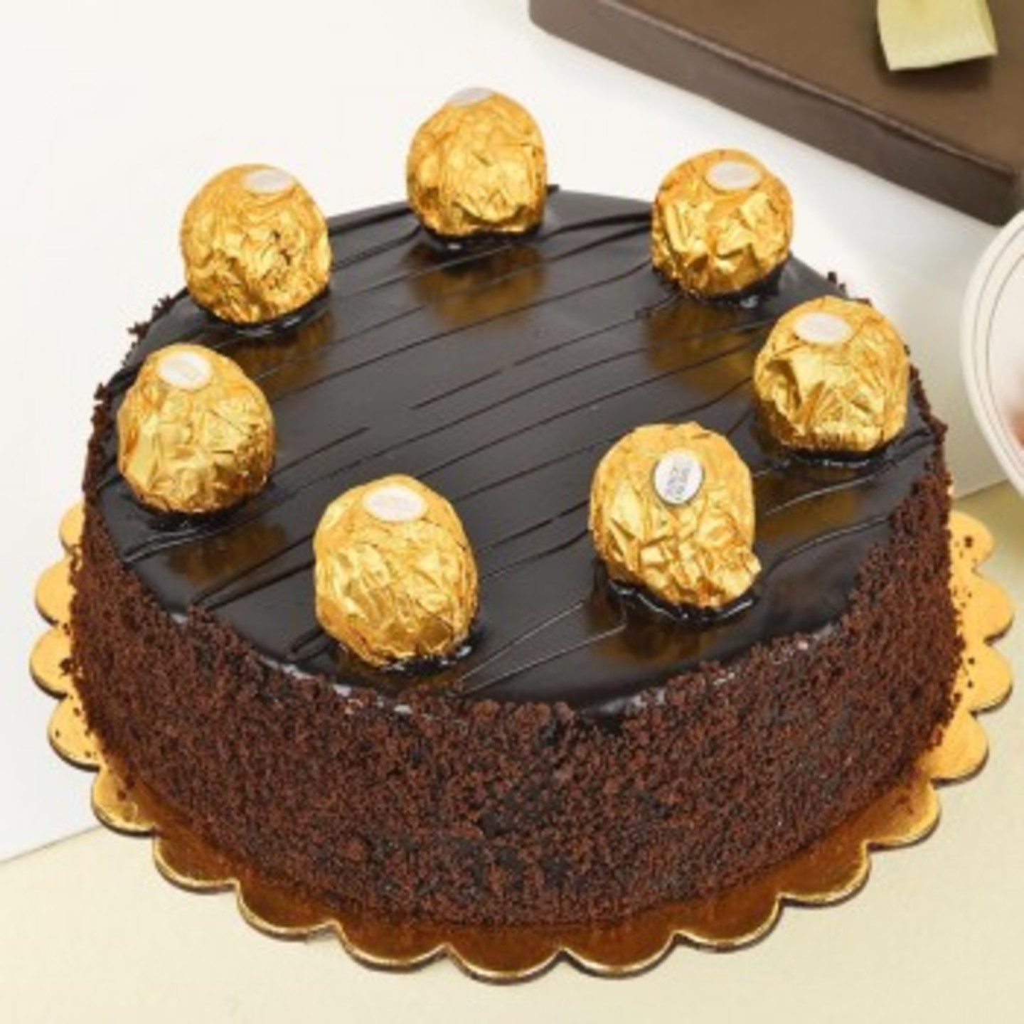 Chocolate Rocher Cake