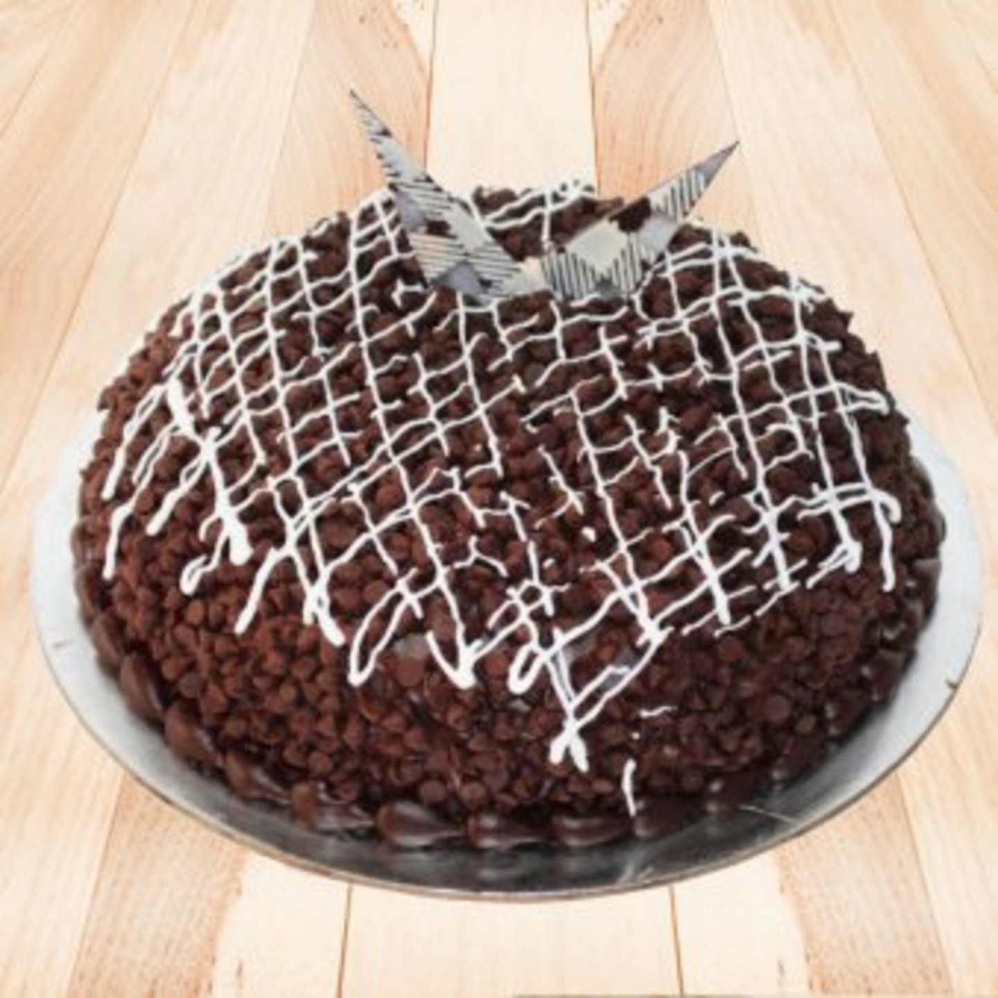 Dark Choco chips cake 