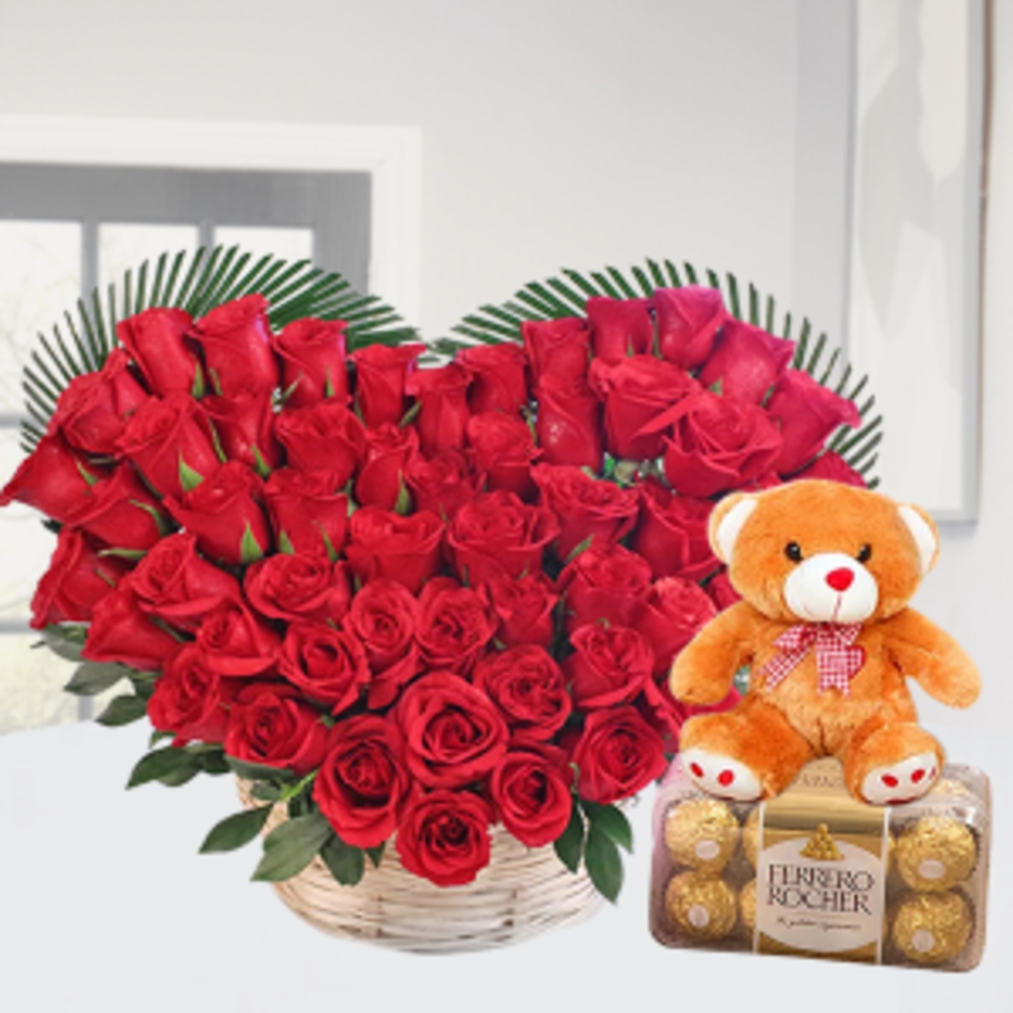 basket_of_roses_with_teddy_and_ferrero_rocher