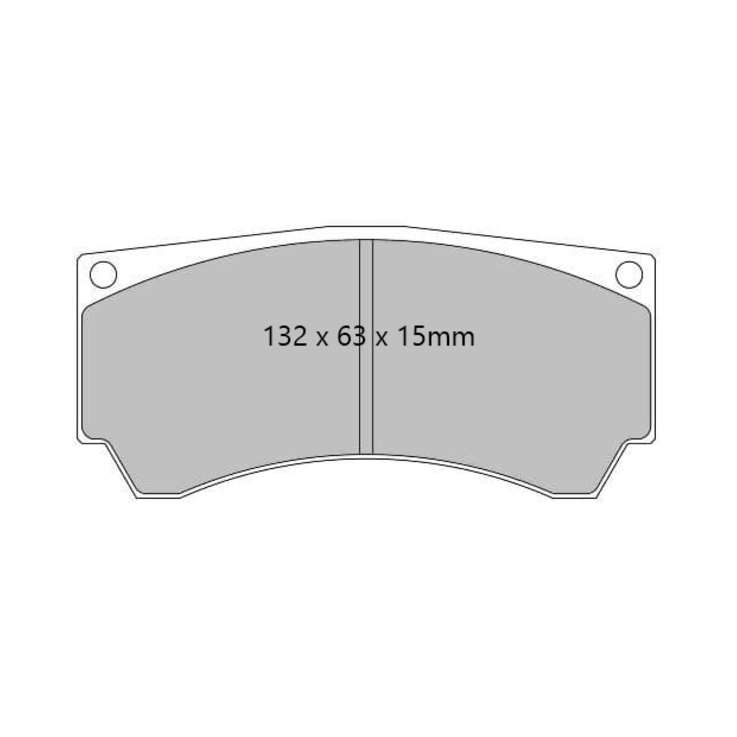 EBC Yellowstuff Brake Pads DP4066R for Alcon Mono4 CAR98