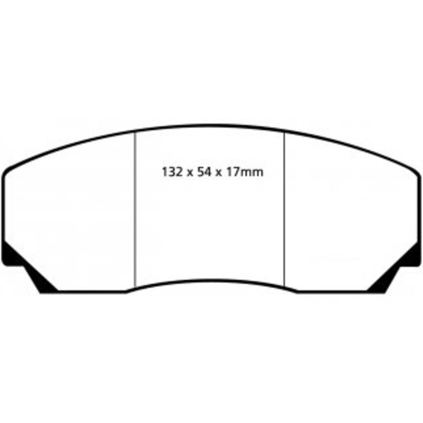 EBC Yellowstuff Brake Pads DP4002R for AP Racing 9200 4-piston