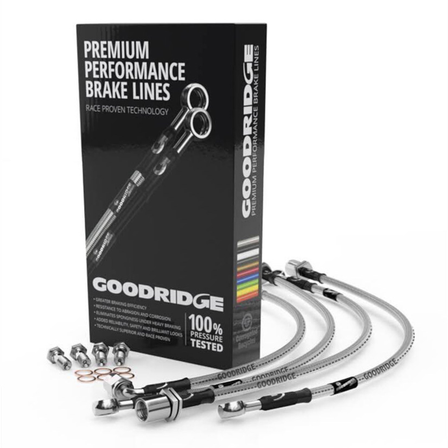 Goodridge Performance Brake Lines 4 Lines