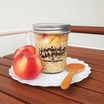 Peach Mango Fusion Lactation Overnight Oats