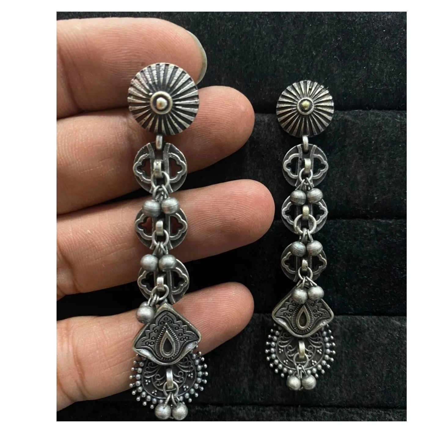 Silver Replica Earrings