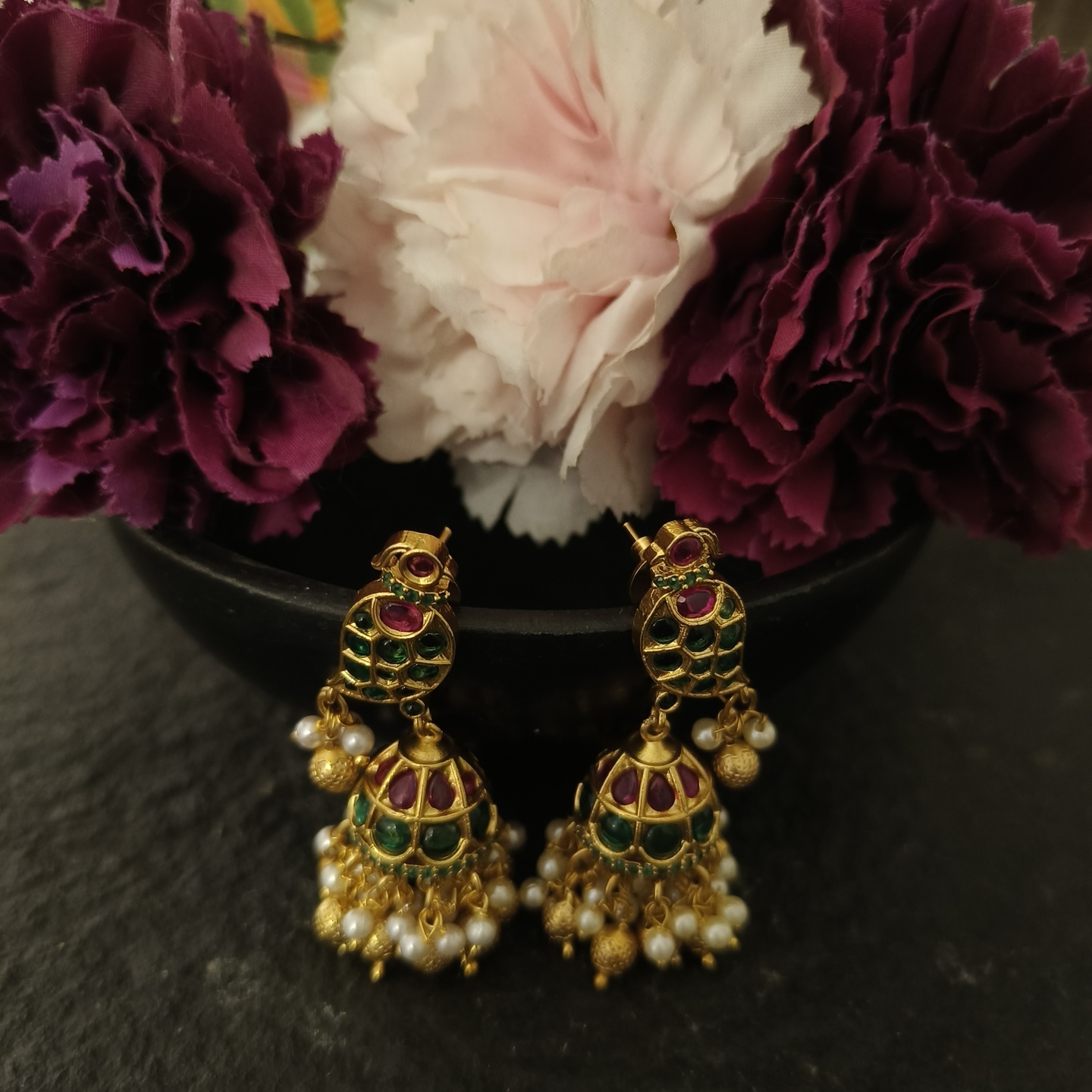 Parrot Jhumka