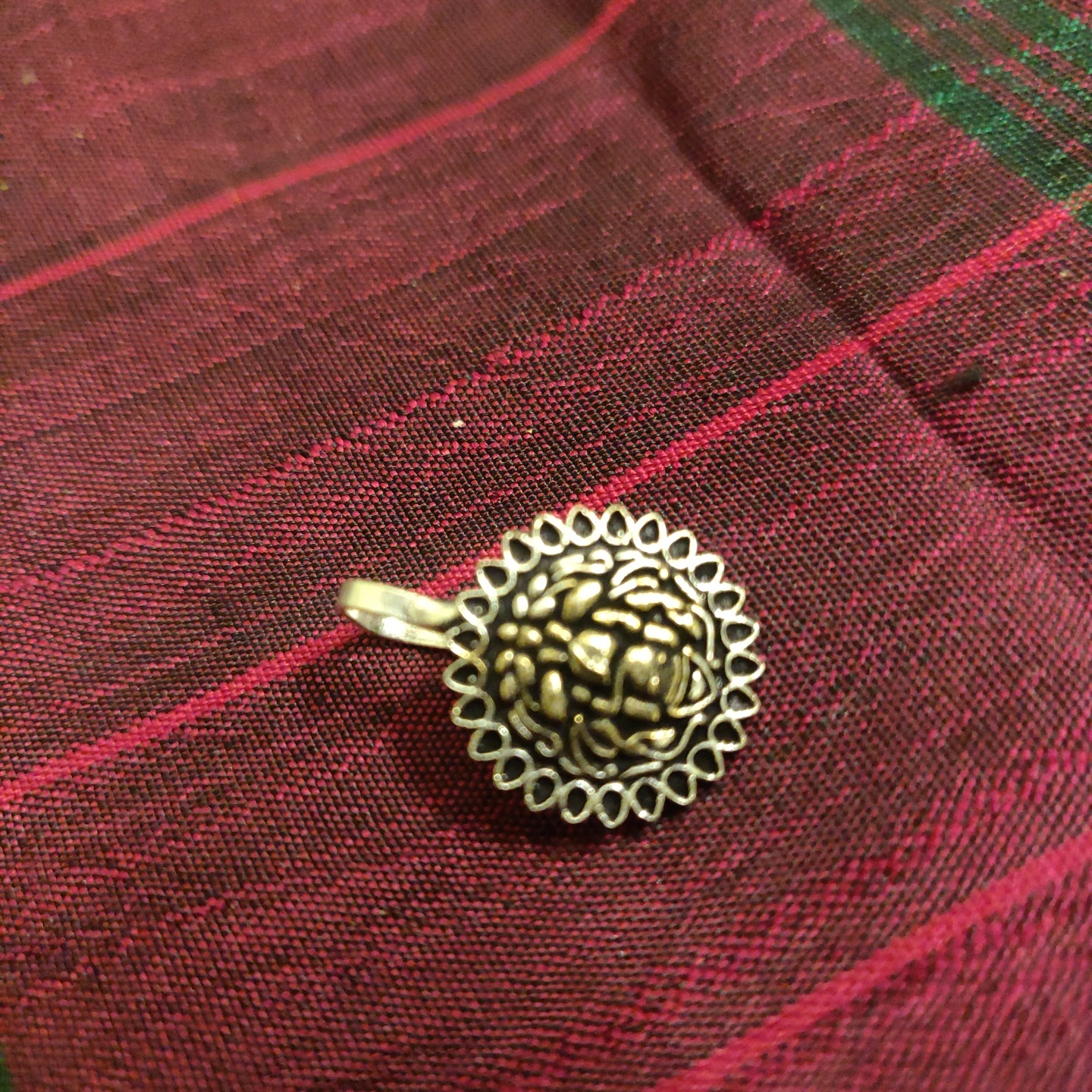 Oxidized Nose Pin