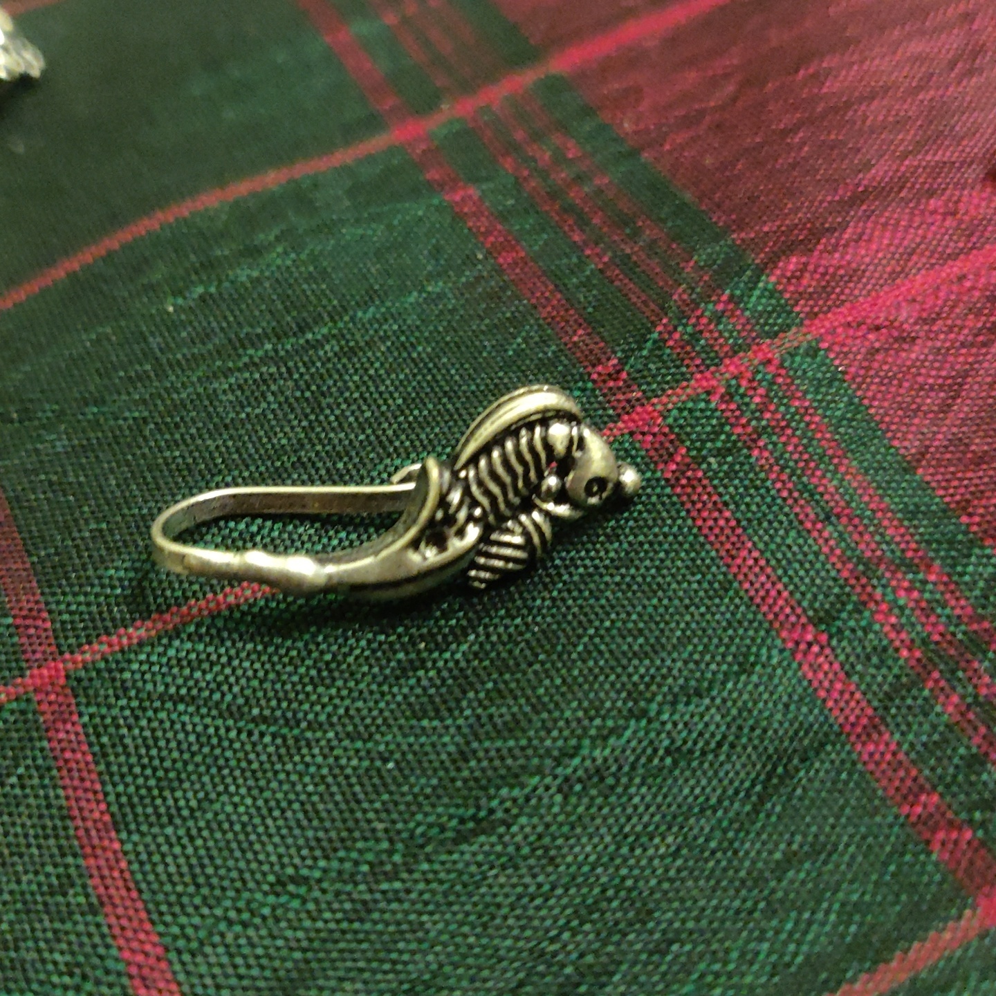Oxidized Nose Pin
