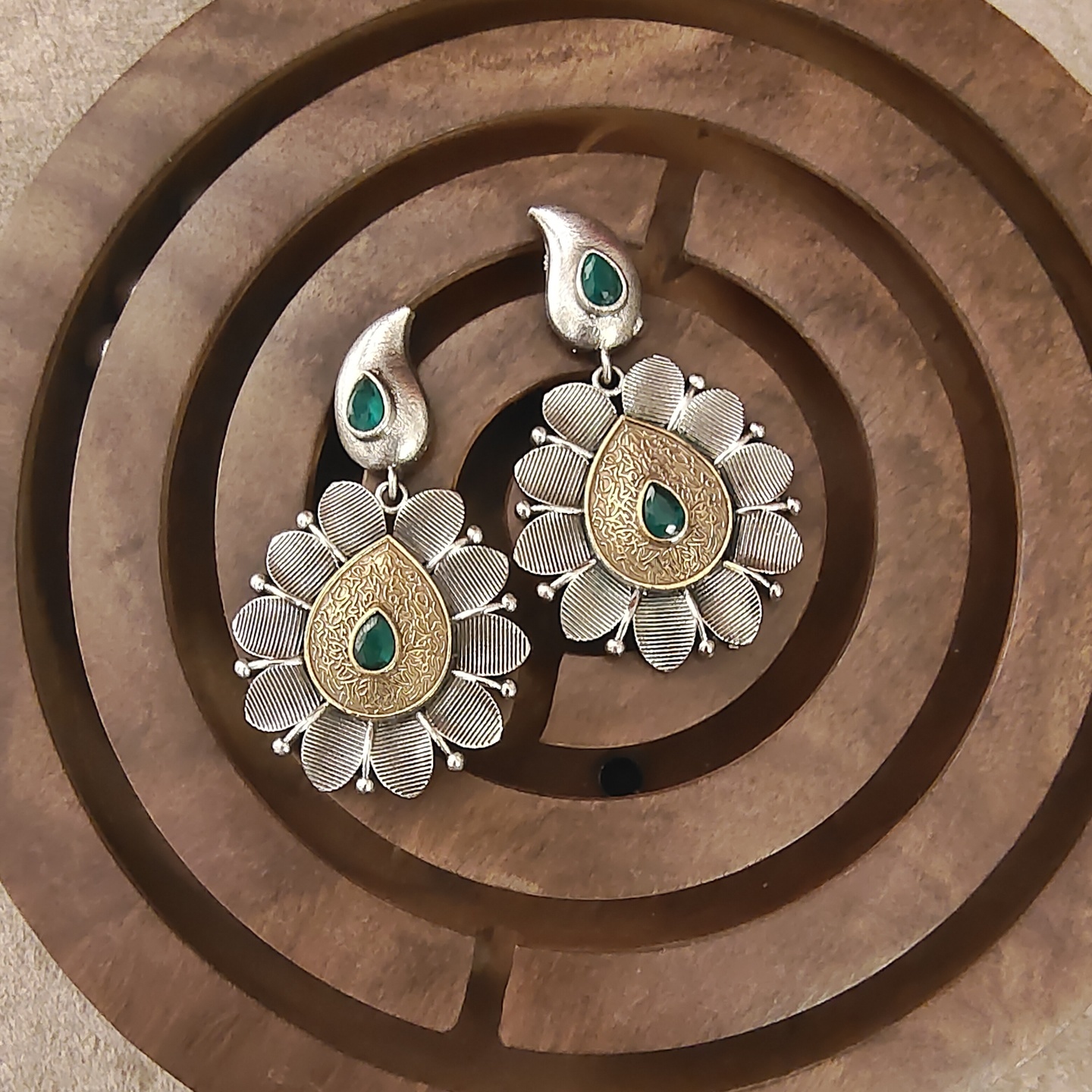 Dual Tone Danglers