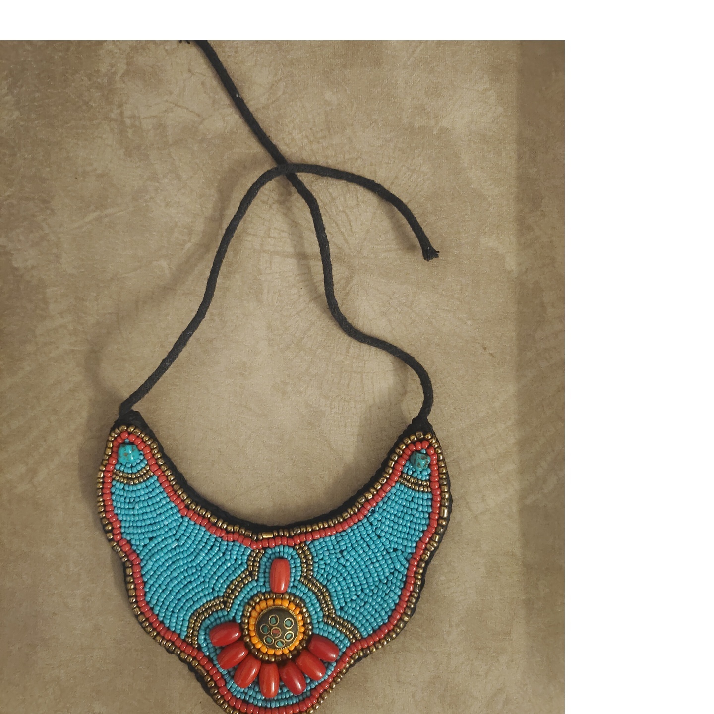 Tibetan Bib Necklace