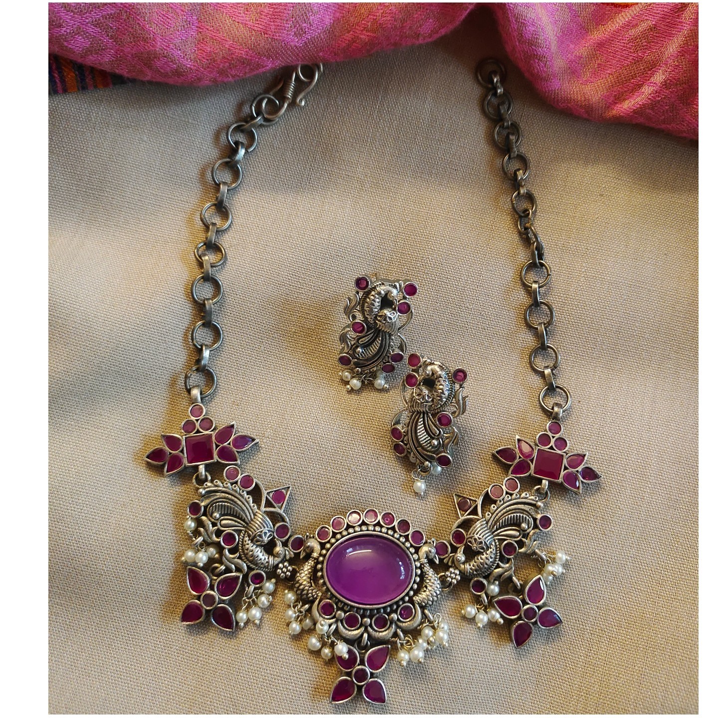 Peacock Necklace
