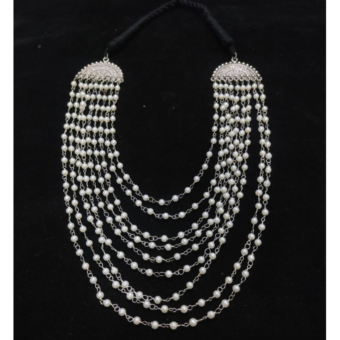 Layered Pearl Necklace 