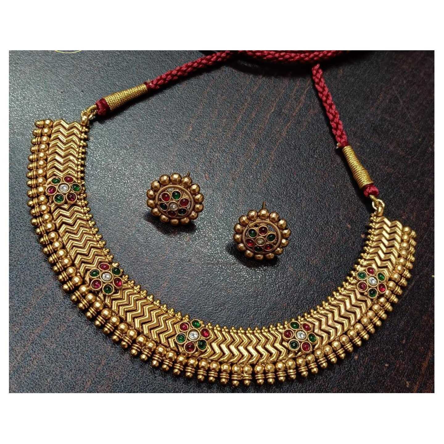 Temple Jewellery - Necklace Set