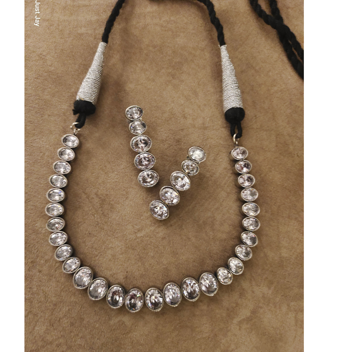White Stone Necklace