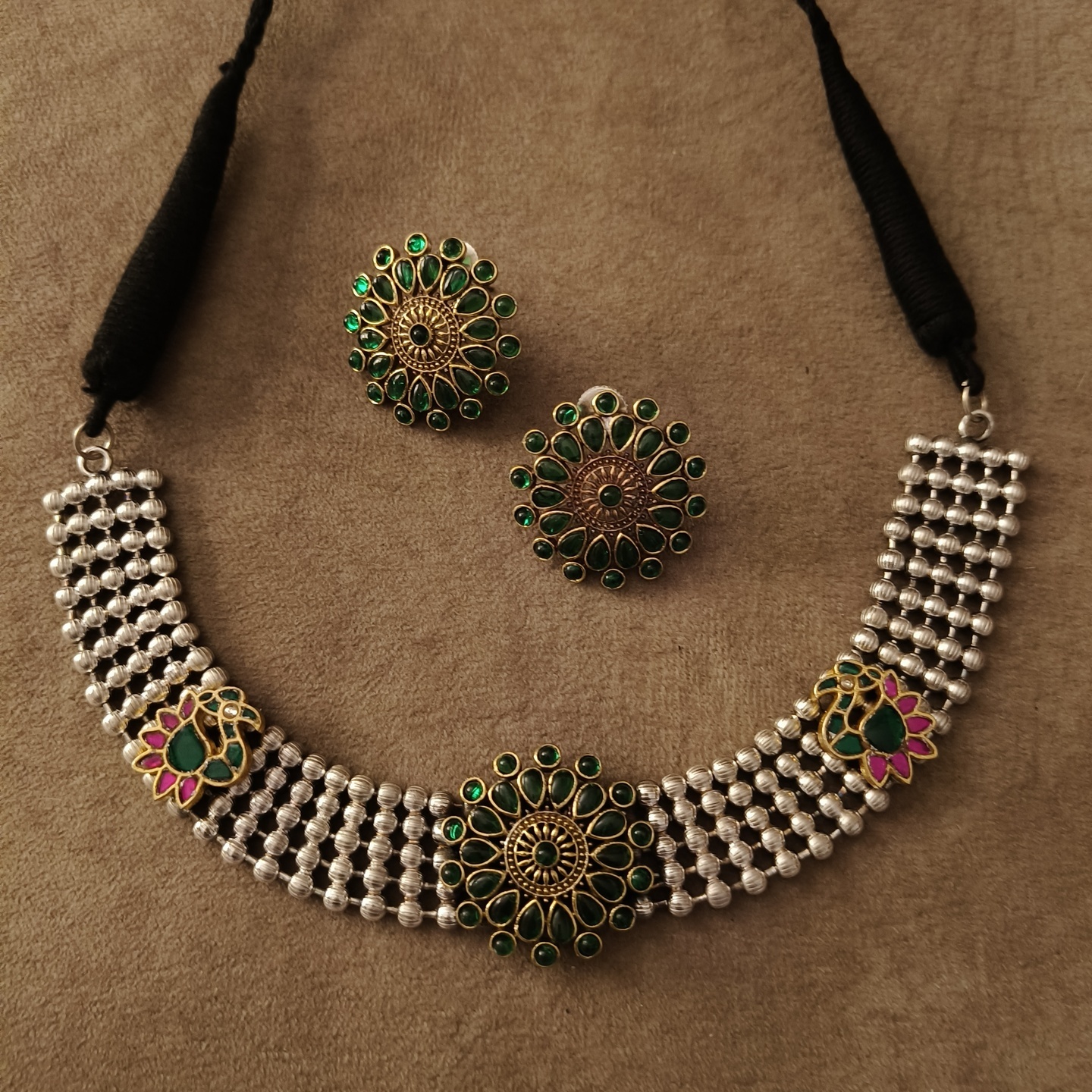 Dual Tone Choker Set