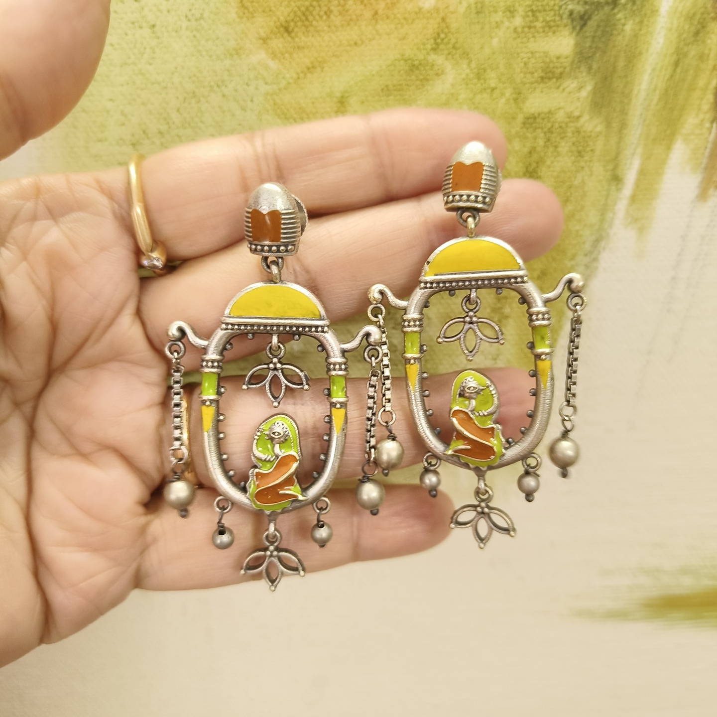 Enamel Painted Danglers 
