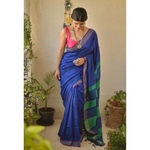 Handwoven tussar silk Sarees