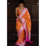 Pure katan silk handloom banarasi saree