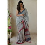 Handwoven handloom cotton saree