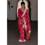 Pure katan silk handloom banarasi saree