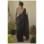 Handloom Tussar Silk Saree.