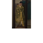 Handllom chanderi silk dupatta in gold jari motifs