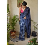 Handwoven tussar silk Saree