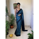 Handwoven tussar silk saree.