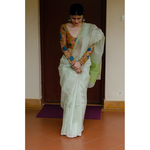 Handloom chanderi silk cotton saree