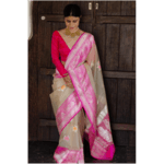 Pure organza silk handloom banarasi saree