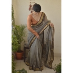 Handwoven Maheswari silk cotton saree