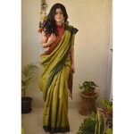 Handwoven tussar silk Sarees