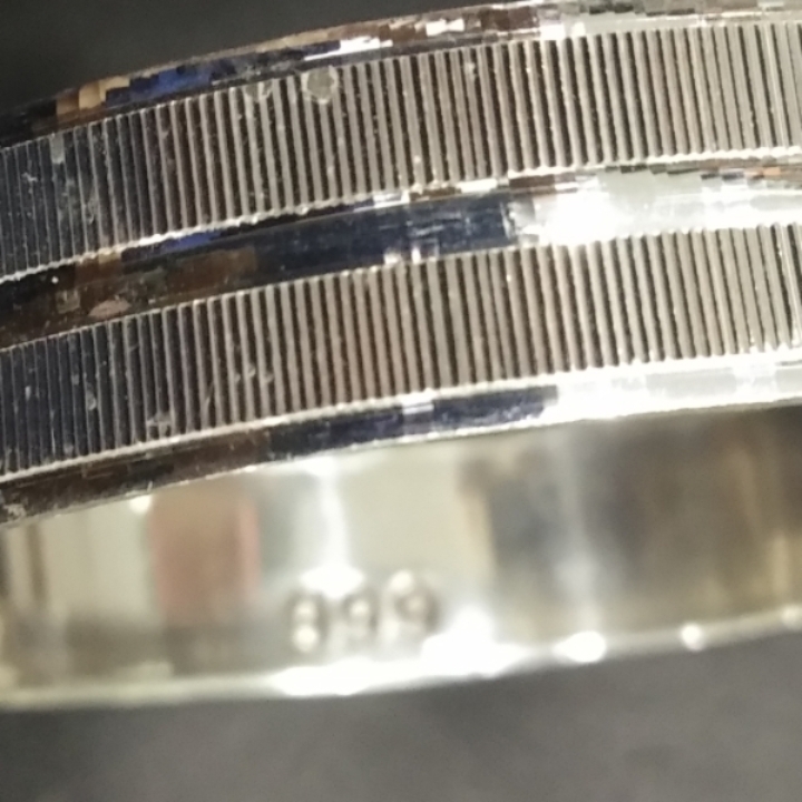 Silver bangle (kada) for ladies 