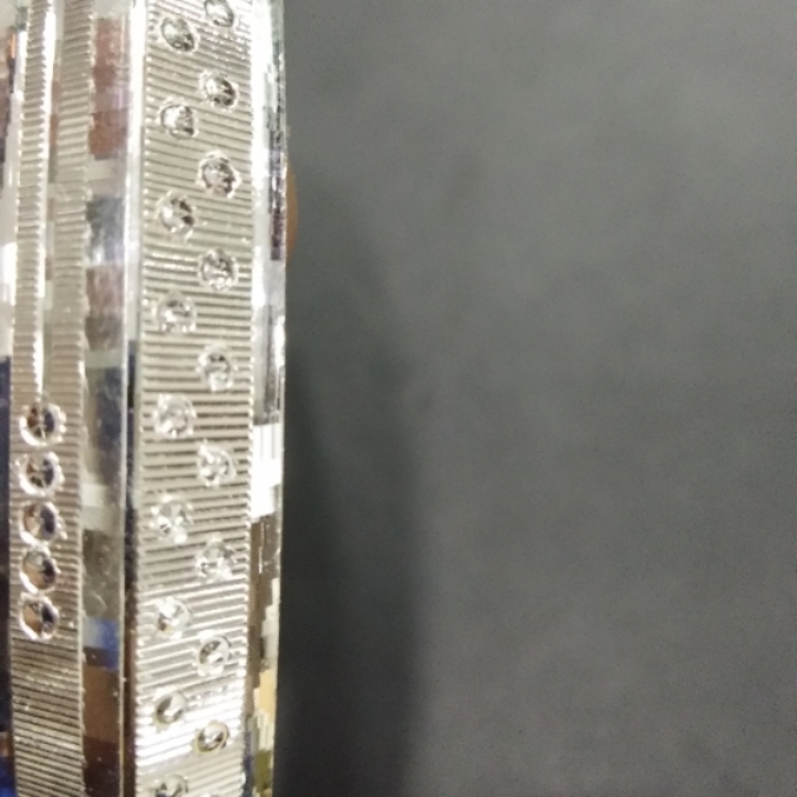 silver gents kada (bangle)