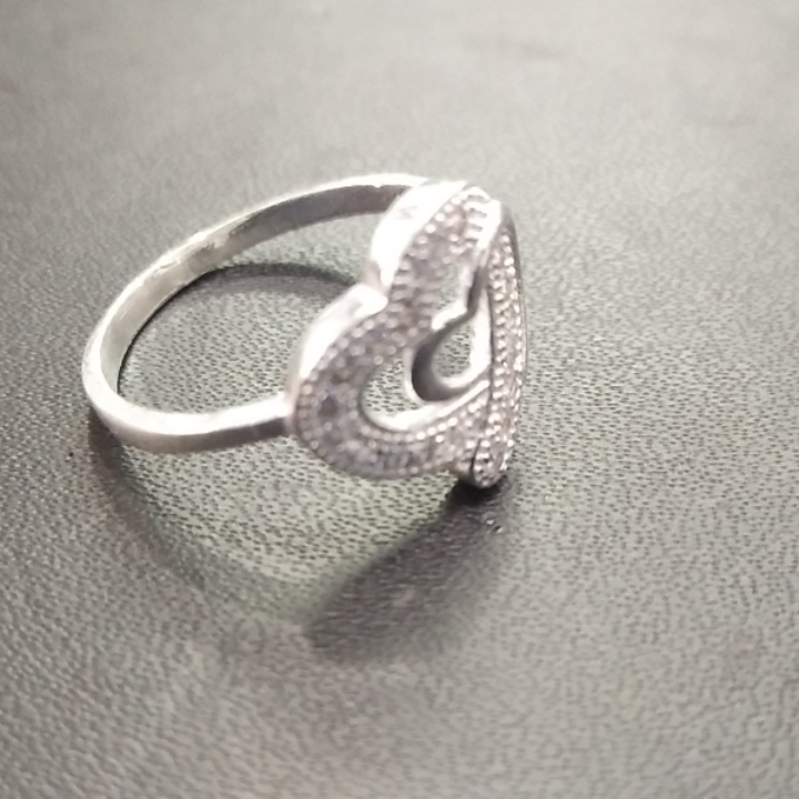Important silver love rings