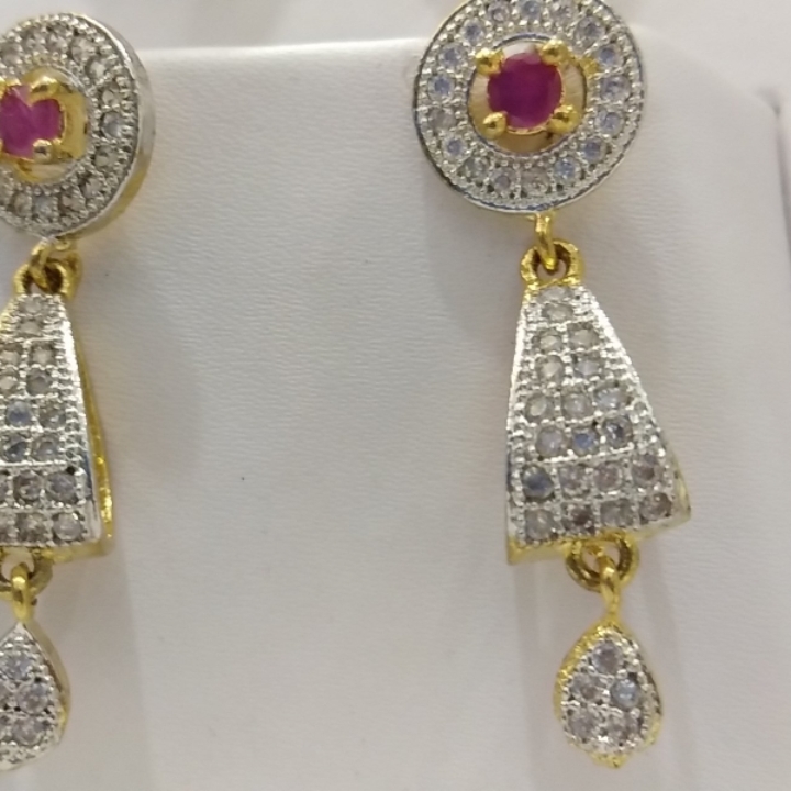 one gram gold earings 