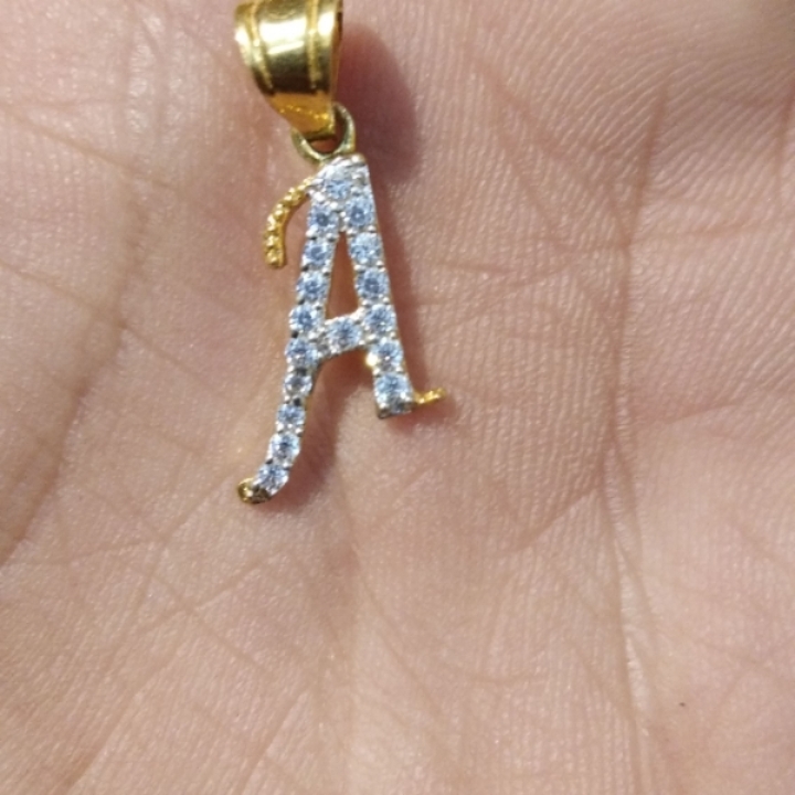 Alphabet A pandel