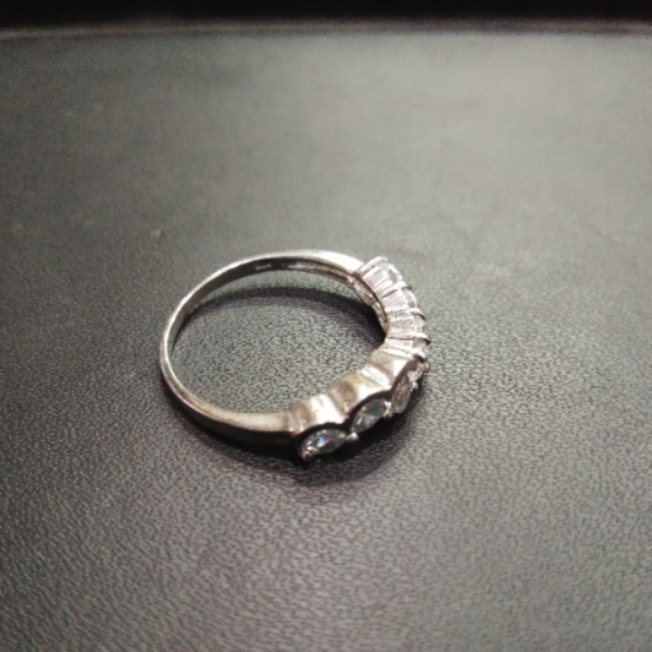silver girls rings