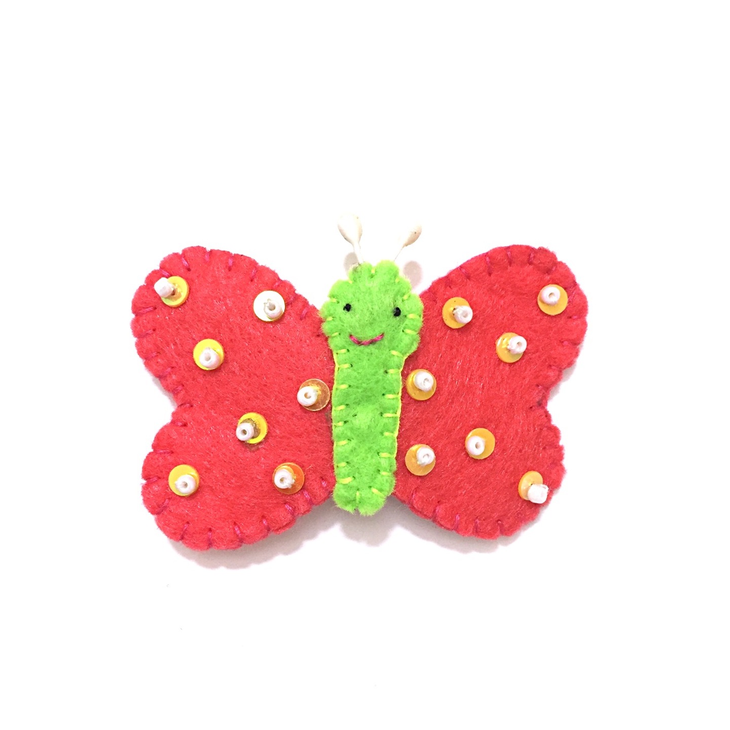 Hair Clip - Pink Butterfly