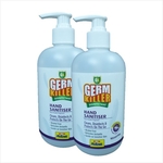 Twin Pack GK Hand Sanitiser Gel Water-Based Gel Baby Powder Frag 500ml.x 2. Twin Pack Contains moisturiser to prevent dryness