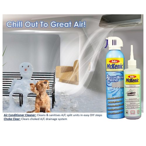 Twin Pack Air-Con Cleaner + Choke Clear