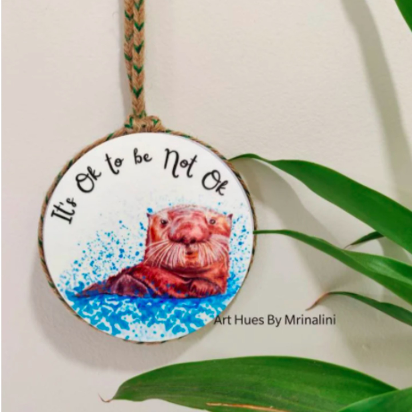 Sea Otter artwork motivational & inspiring gifts
