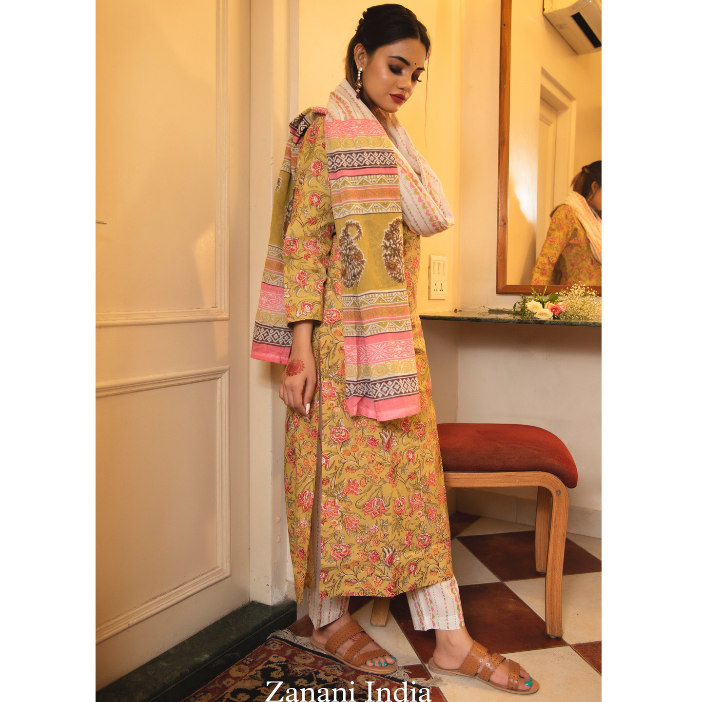 Bagh Cotton Suit Set